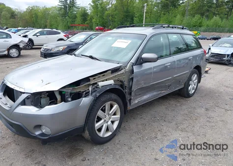 2008 Subaru Outback 2.5I Limited/2.5I Limited L.l. Bean Edition z USA, uszkodzony, nr VIN 4S4BP62C287356205